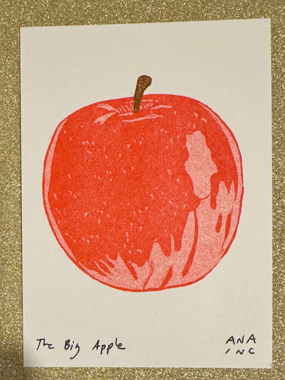 Ana Inciardi The Bog Apple Mini Print Vending Machine - Chelsea Market
